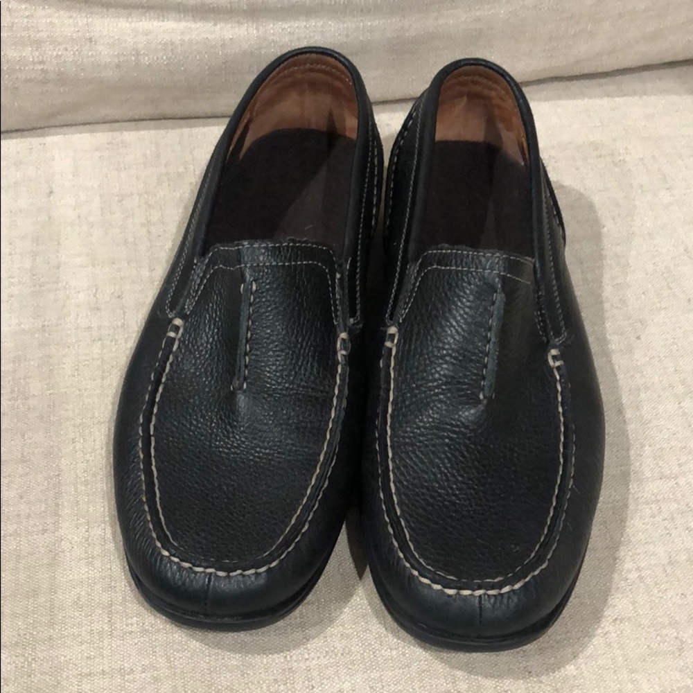 Men’s Clark’s Leather Stitched Loafers